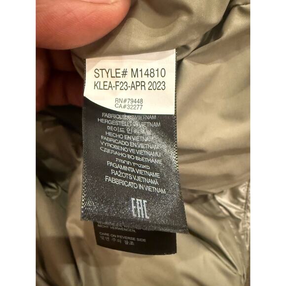 MARMOT Guides 700 Down Hoody Mens 2XT TALL Winter Parka/Jacket/Coat Green $300 - Picture 4 of 9